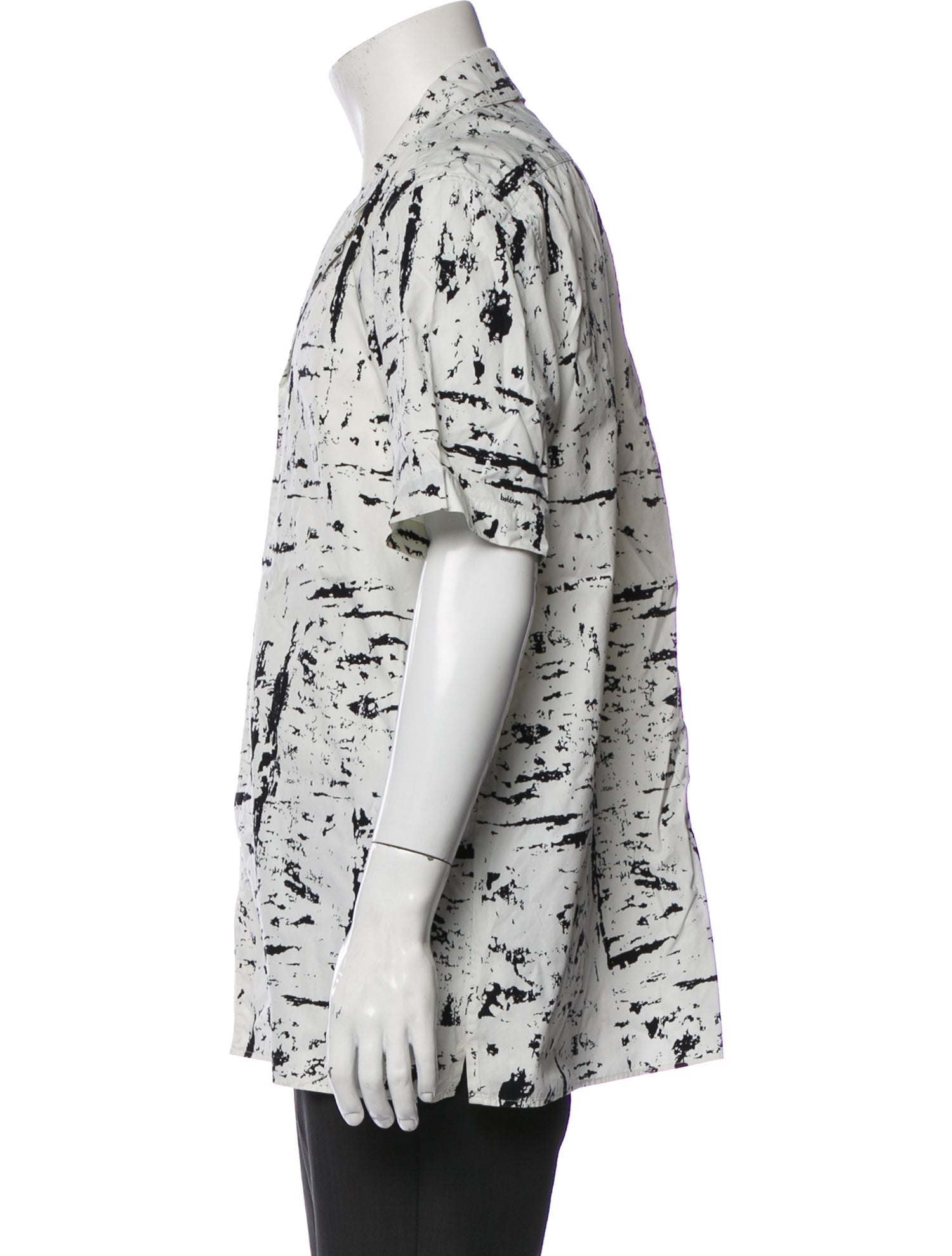 Bottega Veneta Printed Short Sleeve Shirt