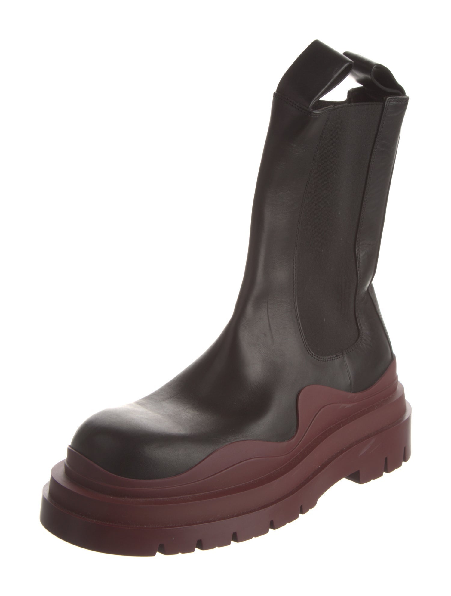 Bottega Veneta Leather Chelsea Boots