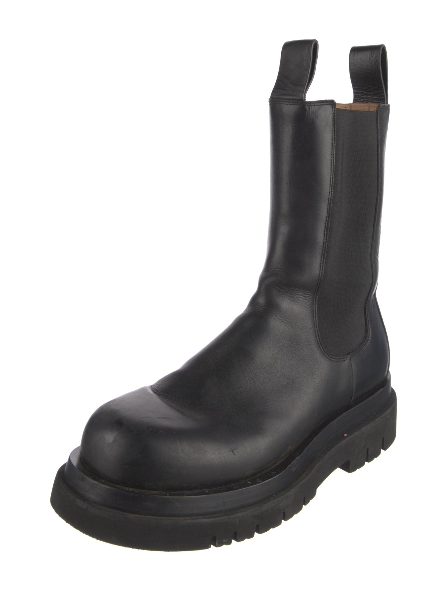 Bottega Veneta Leather Chelsea Boots