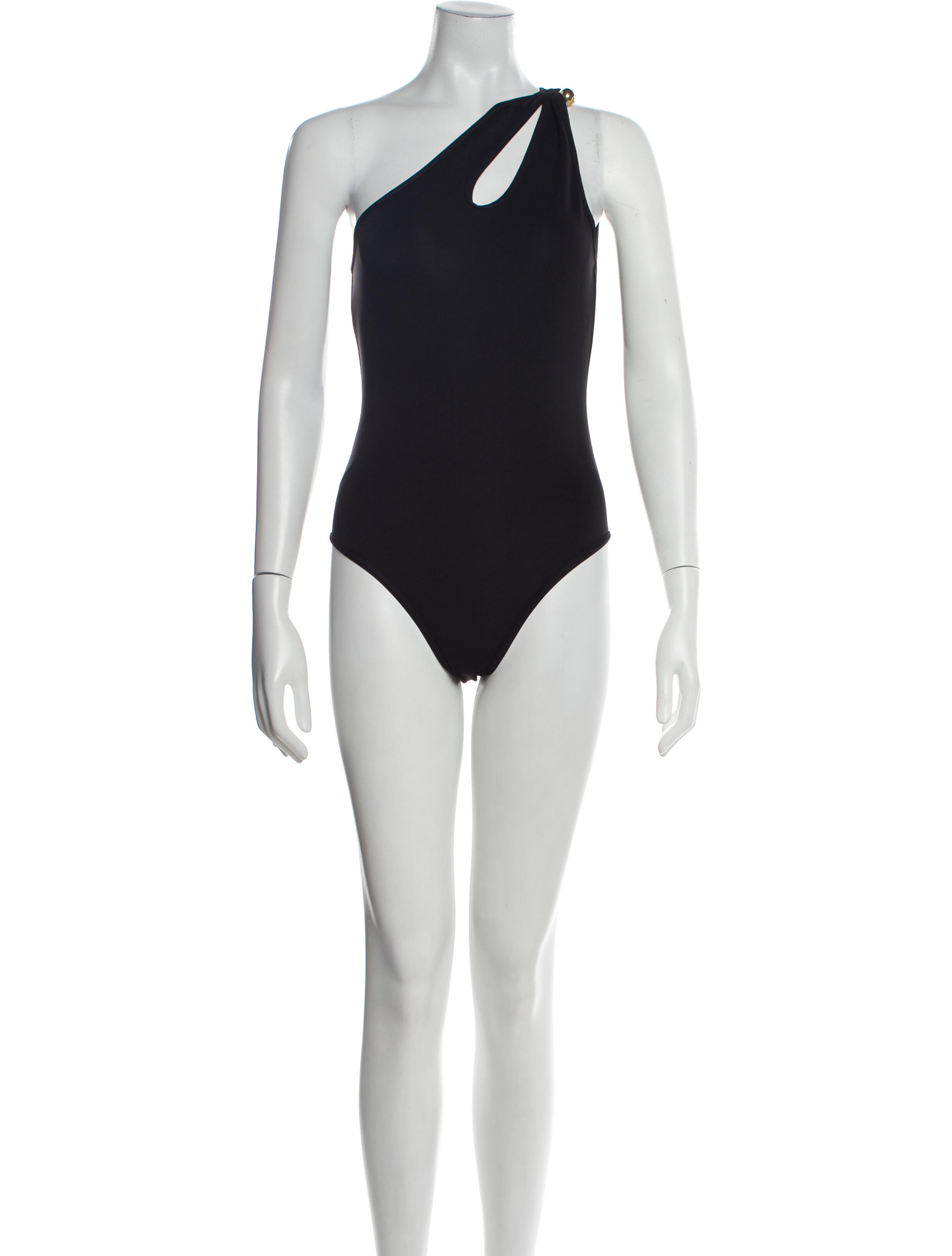 Bottega Veneta One-Shoulder Sleeveless Bodysuit