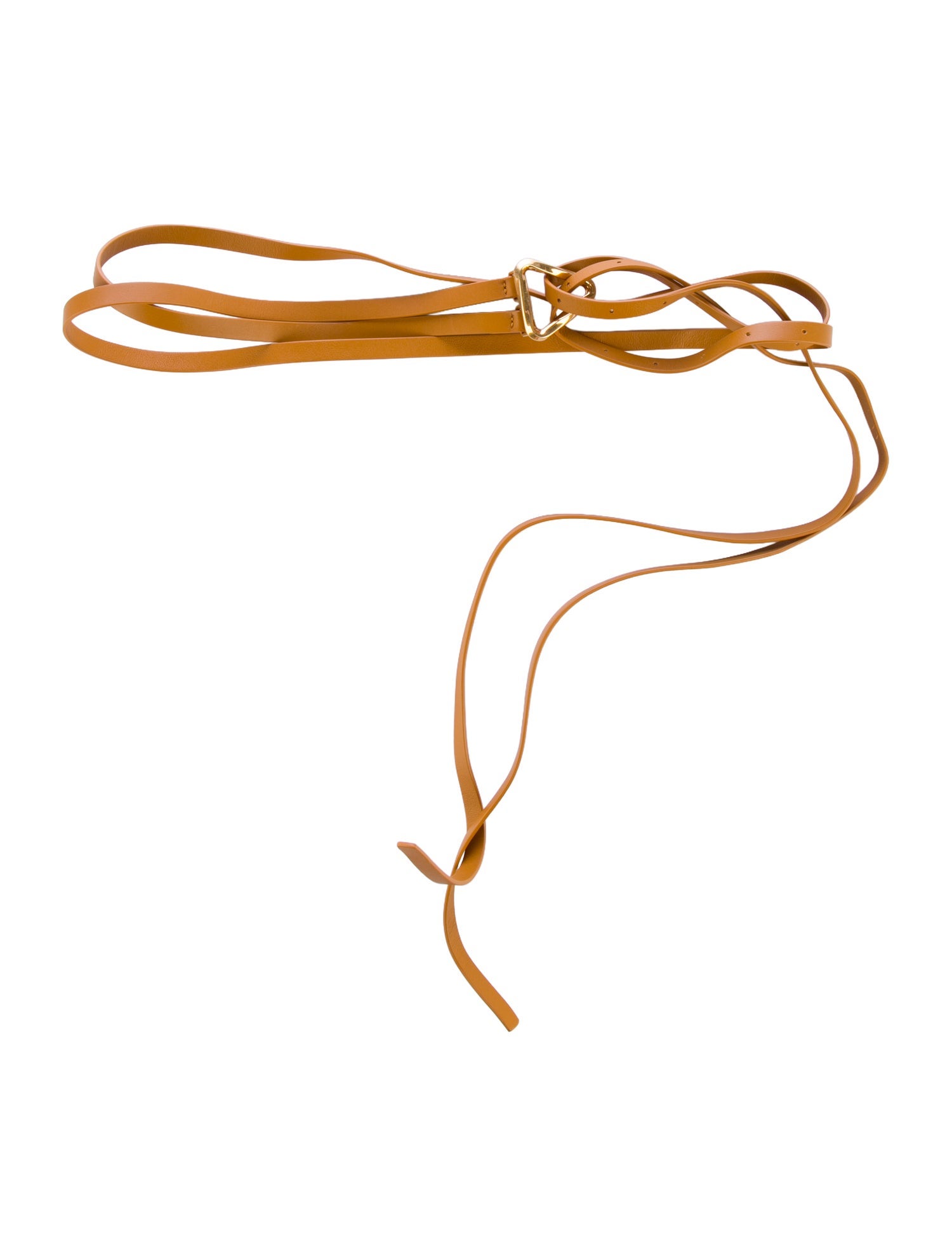 Bottega Veneta Skinny Leather Belt