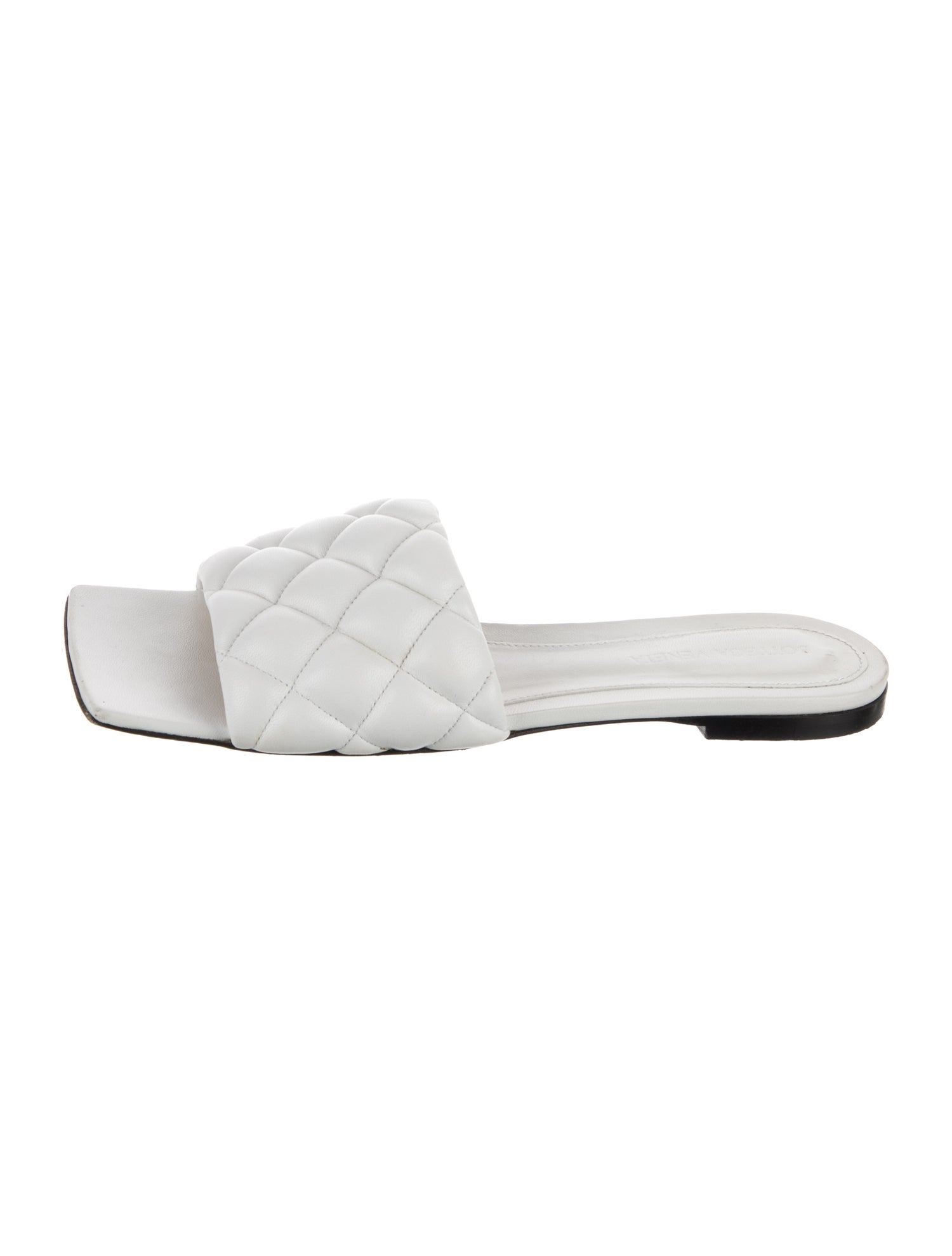 Bottega Veneta Intrecciato Weave Leather Slides