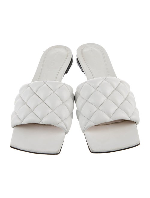 Bottega Veneta Intrecciato Weave Leather Slides