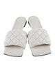 Bottega Veneta Intrecciato Weave Leather Slides