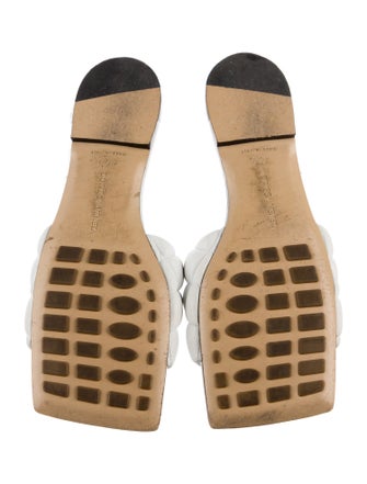 Bottega Veneta Intrecciato Weave Leather Slides