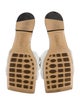 Bottega Veneta Intrecciato Weave Leather Slides