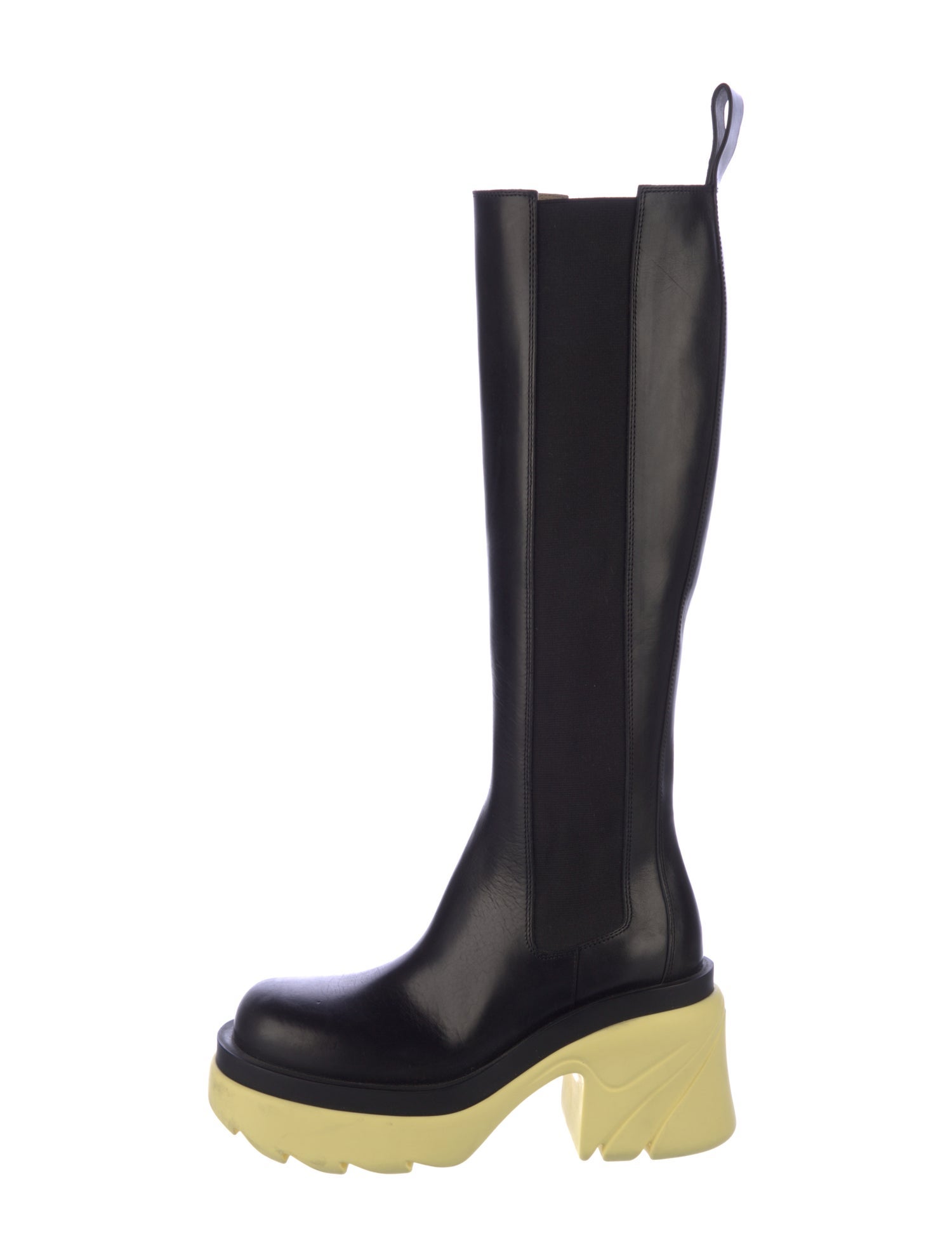 Bottega Veneta Leather Rain Boots