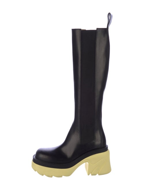 Bottega Veneta Leather Rain Boots