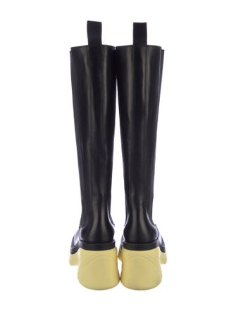 Bottega Veneta Leather Rain Boots