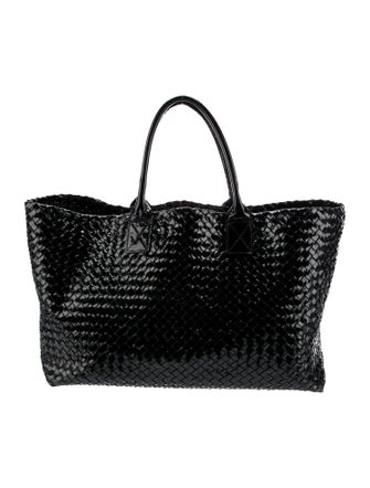 Bottega Veneta Intrecciato Cabat Large