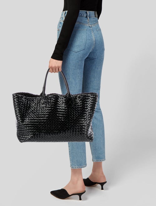 Bottega Veneta Intrecciato Cabat Large