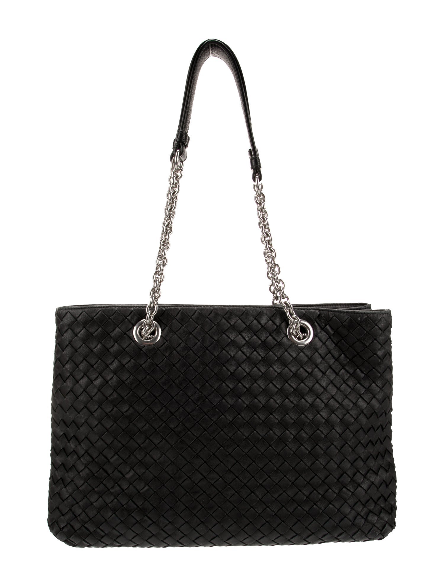 Bottega Veneta Intrecciato Chain Tote Medium