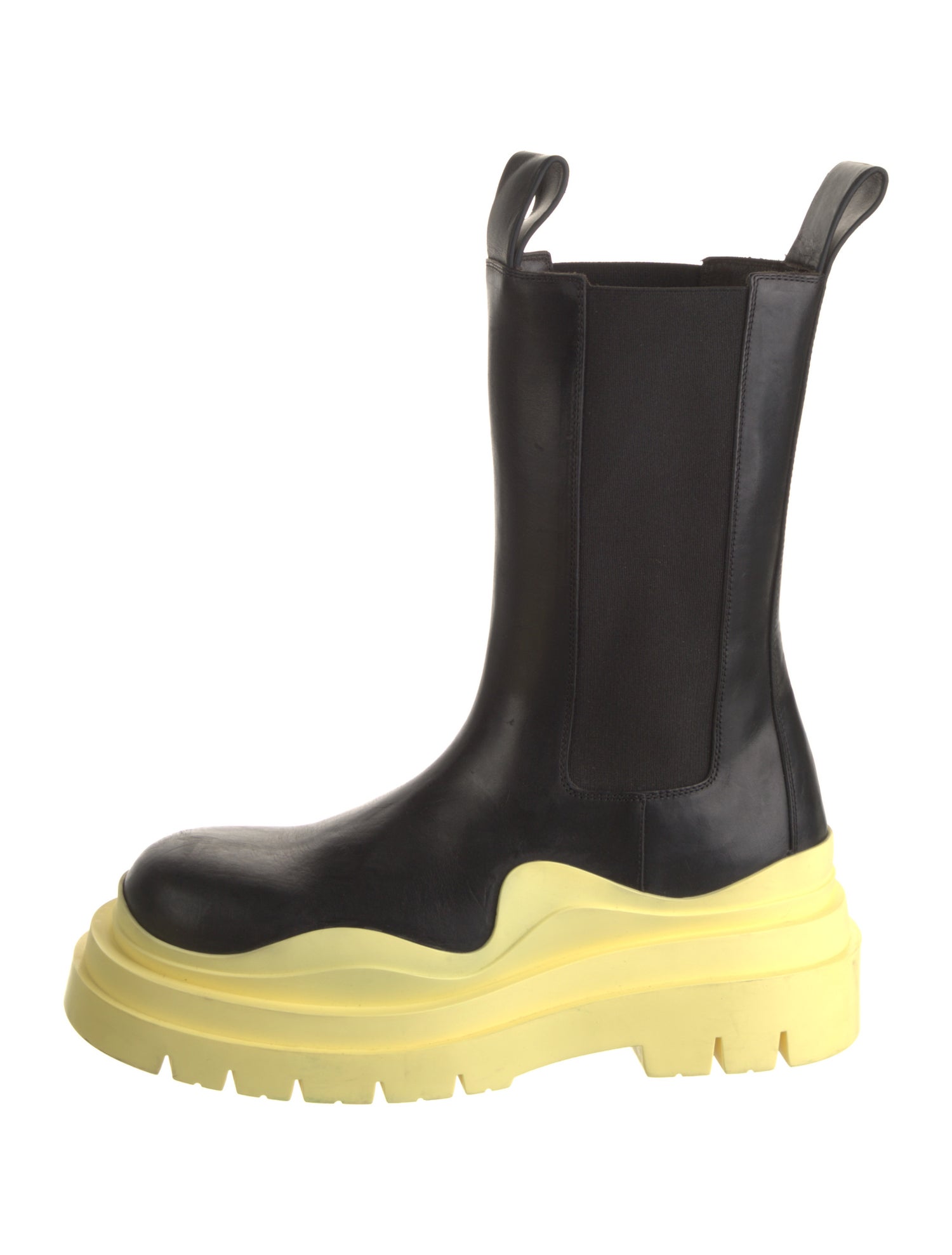Bottega Veneta Leather Rain Boots