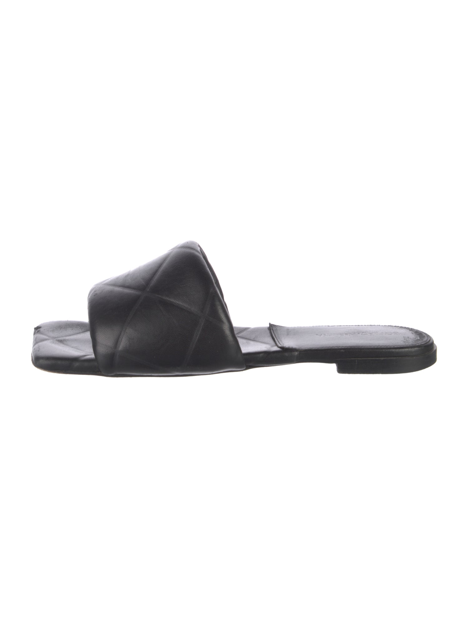 Bottega Veneta Leather Slides