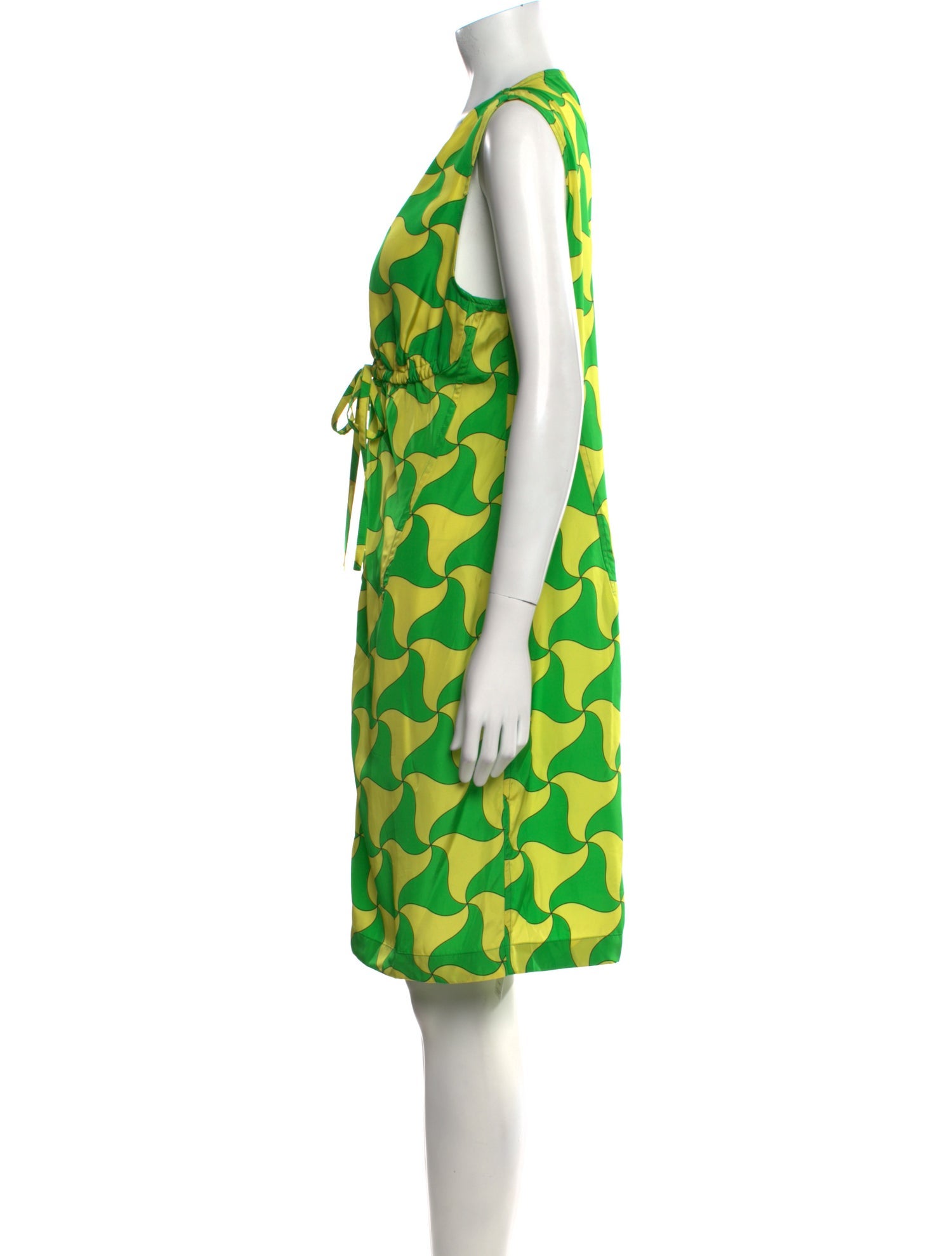 Bottega Veneta Printed Knee-Length Dress w/ Tags