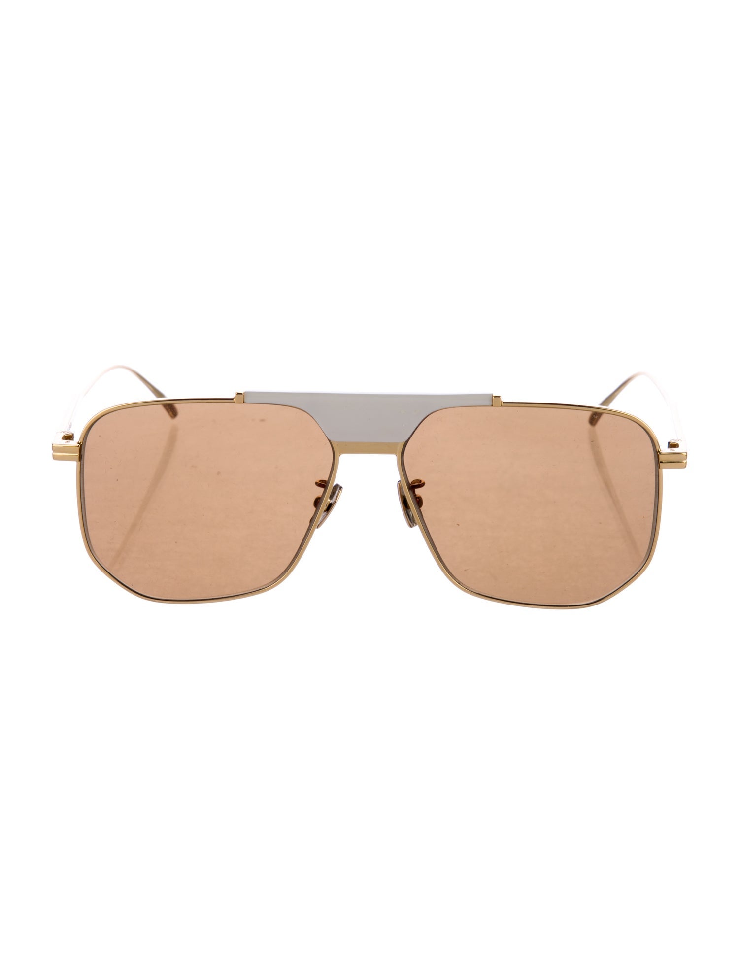 Bottega Veneta Aviator Tinted Sunglasses