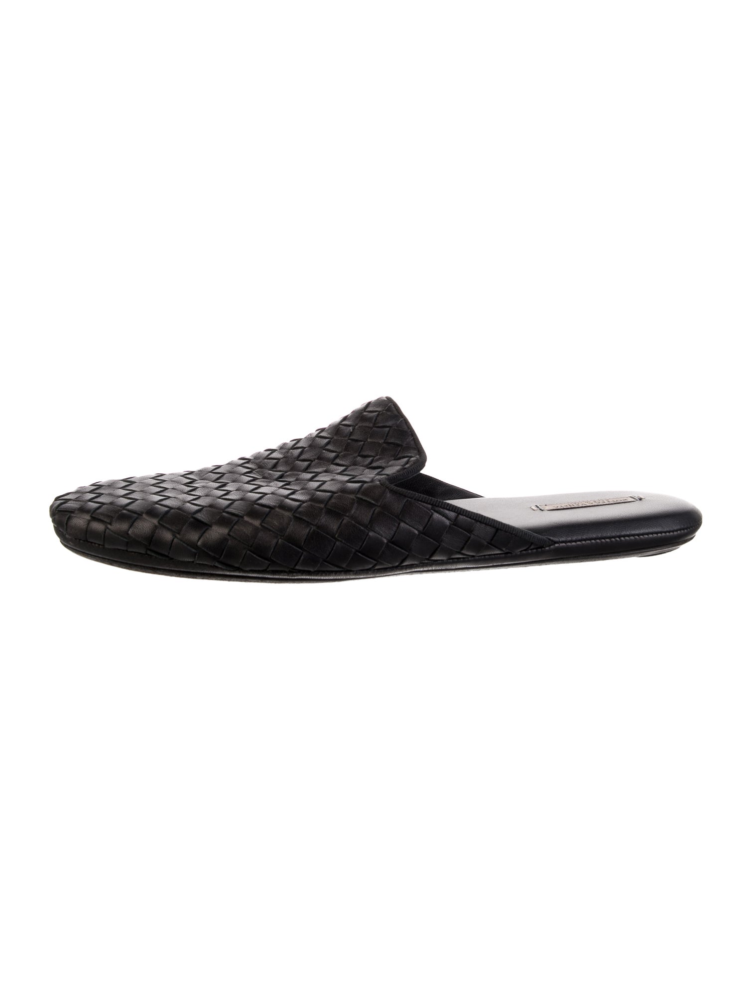 Bottega Veneta Intrecciato Weave Leather Mules