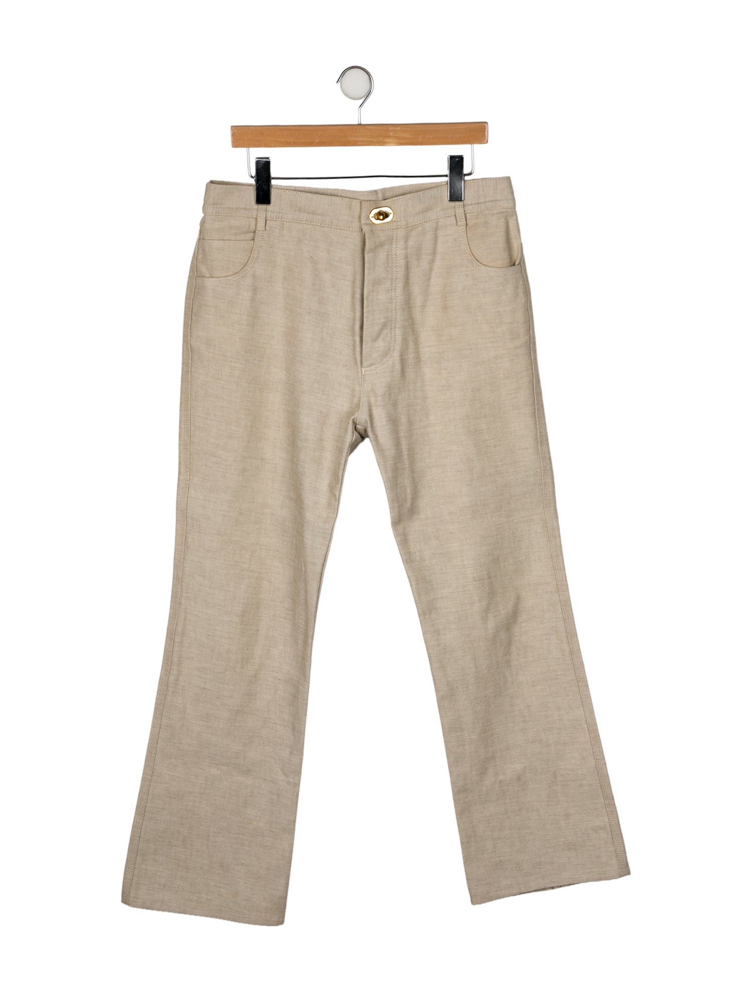 Bottega Veneta High-Rise Wide Leg Jeans