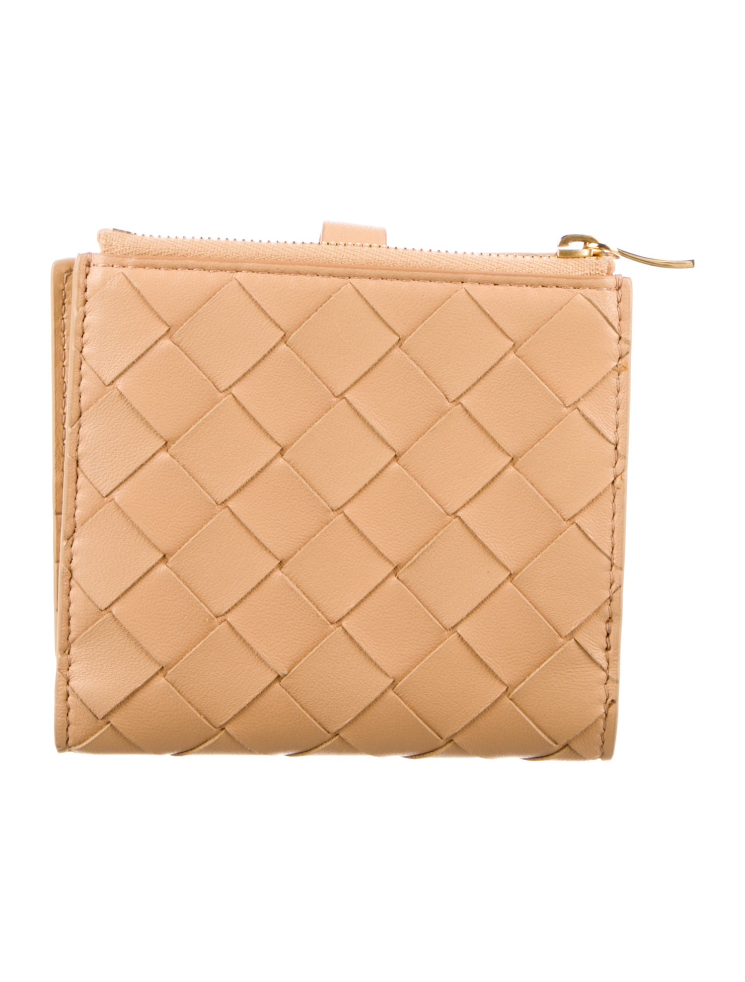 Bottega Veneta Intrecciato Weave Lambskin Wallet