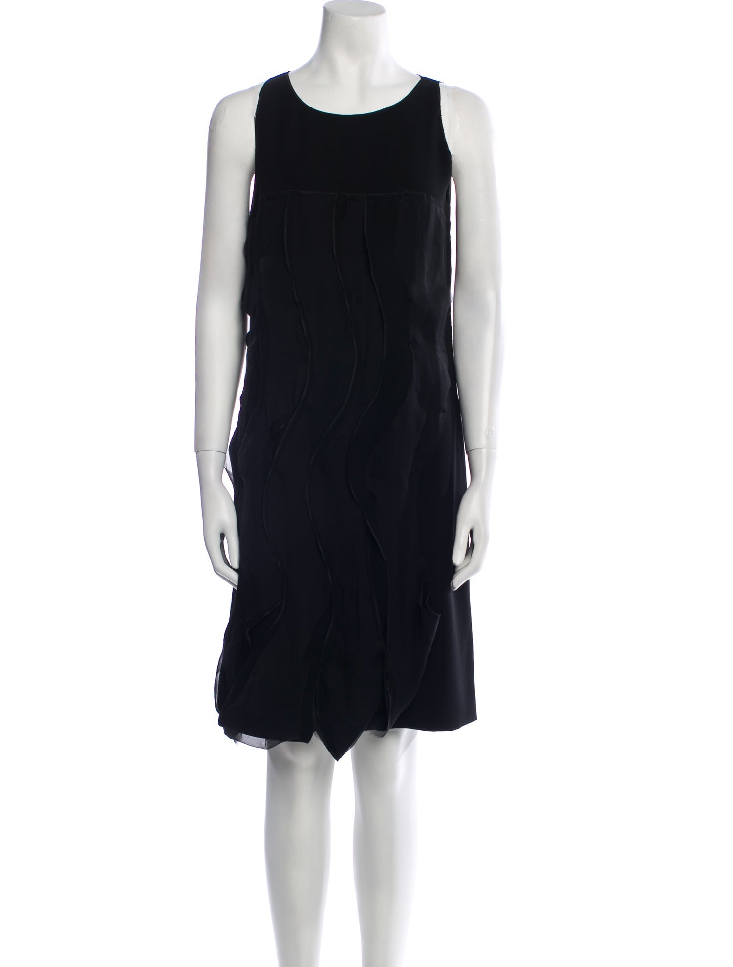 Bottega Veneta Scoop Neck Knee-Length Dress