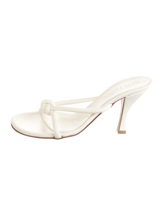 Bottega Veneta Leather Slides