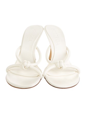 Bottega Veneta Leather Slides