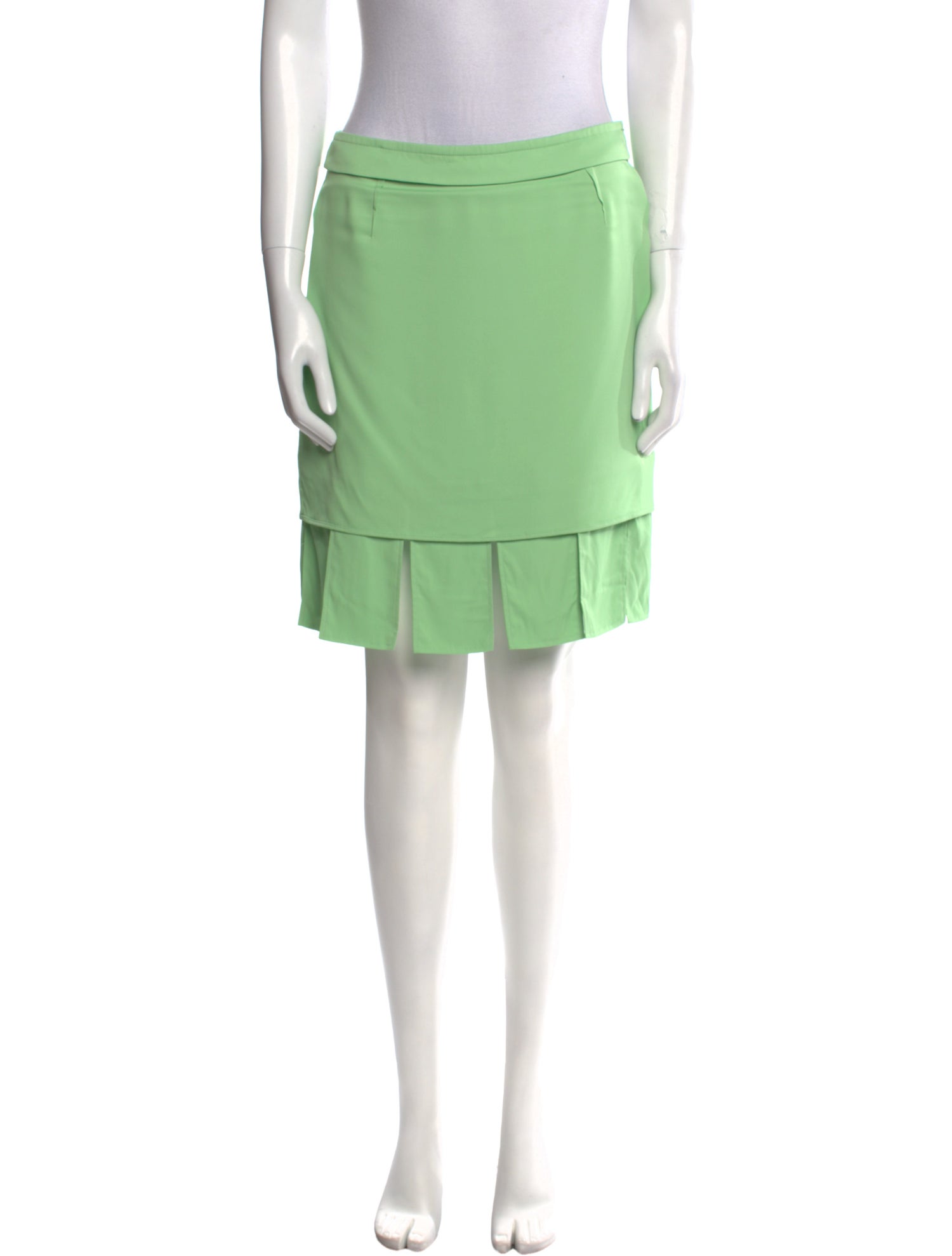 Bottega Veneta Pleated Accents Mini Skirt w/ Tags