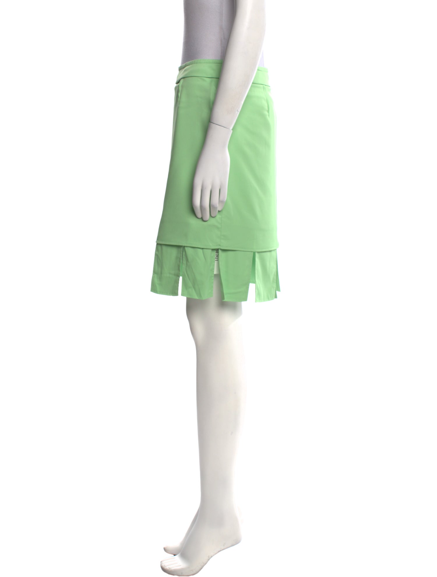 Bottega Veneta Pleated Accents Mini Skirt w/ Tags