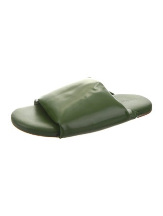 Bottega Veneta Leather Slides