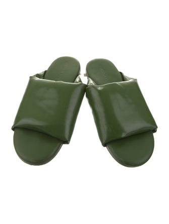 Bottega Veneta Leather Slides