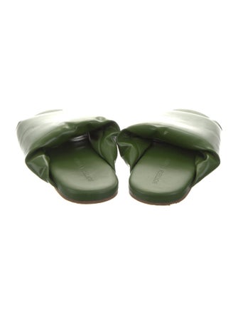 Bottega Veneta Leather Slides