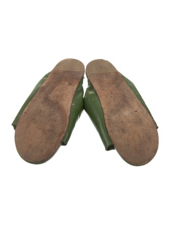 Bottega Veneta Leather Slides