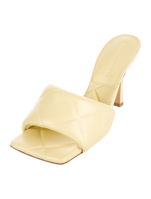 Bottega Veneta Intrecciato Weave Leather Slides