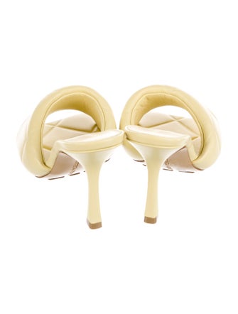 Bottega Veneta Intrecciato Weave Leather Slides