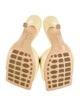 Bottega Veneta Intrecciato Weave Leather Slides
