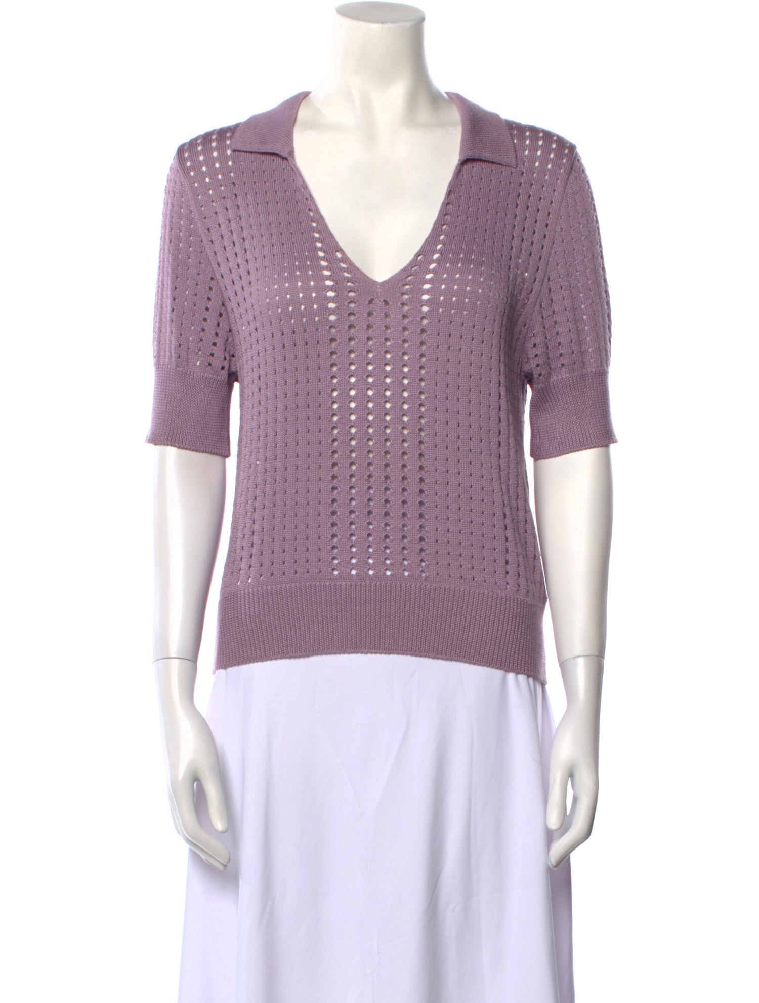 Bottega Veneta Silk V-Neck Sweater