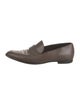 Bottega Veneta Intrecciato Weave Leather Loafers