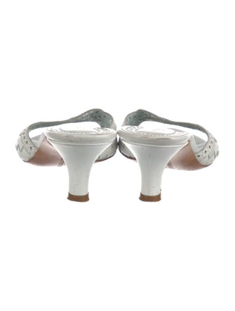 Bottega Veneta Intrecciato Weave Leather Slides