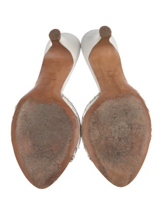 Bottega Veneta Intrecciato Weave Leather Slides