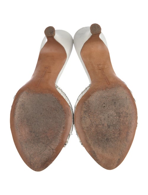 Bottega Veneta Intrecciato Weave Leather Slides