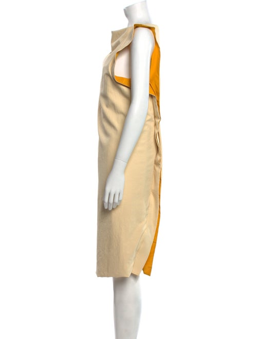 Bottega Veneta Bateau Neckline Knee-Length Dress