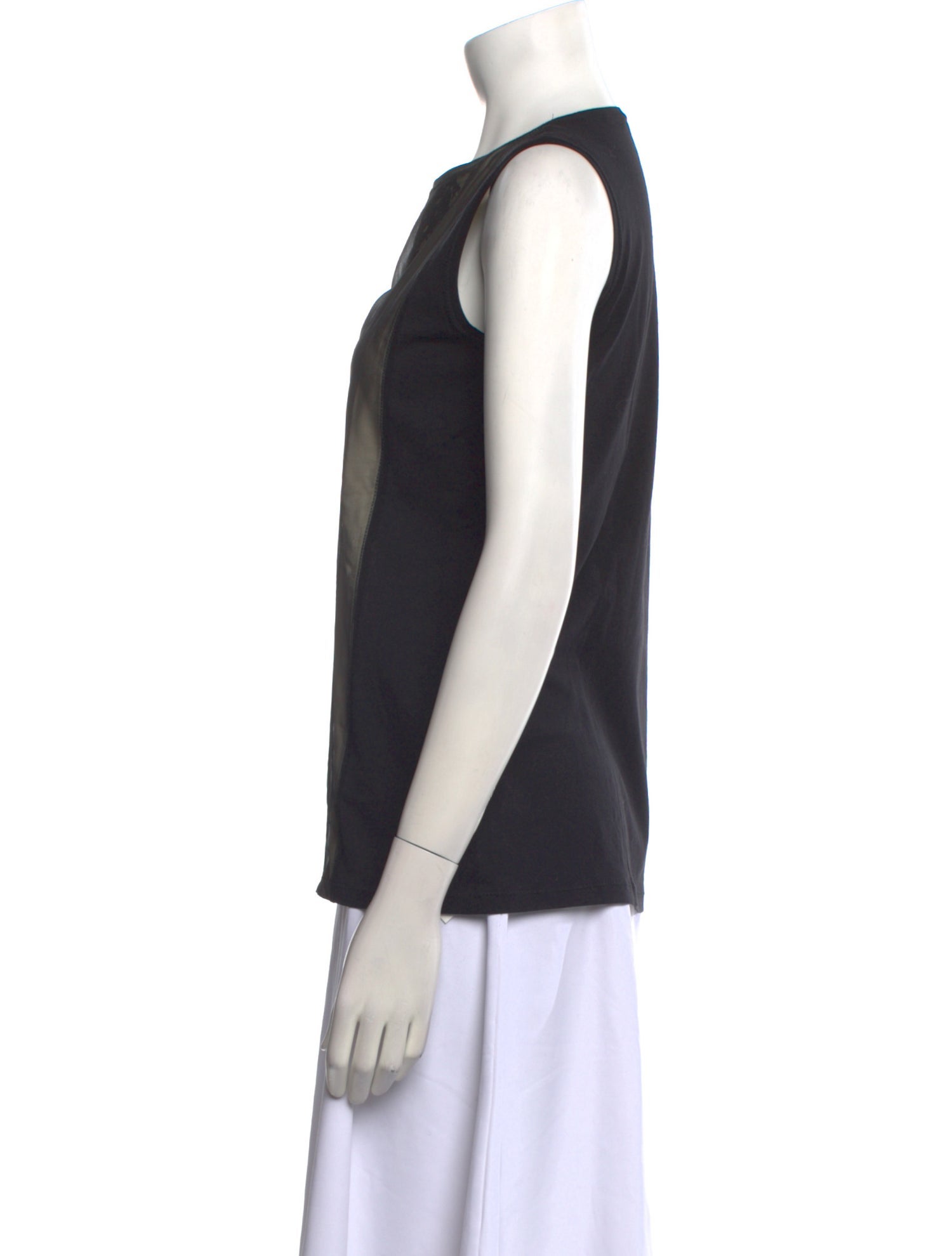 Bottega Veneta Lace Pattern Crew Neck Top