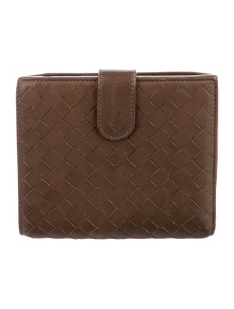Bottega Veneta 2011 Intrecciato Weave Compact Wallet