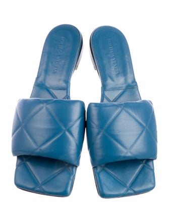 Bottega Veneta Leather Slides