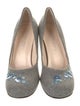 Bottega Veneta Wool Sequin Embellishments Pumps