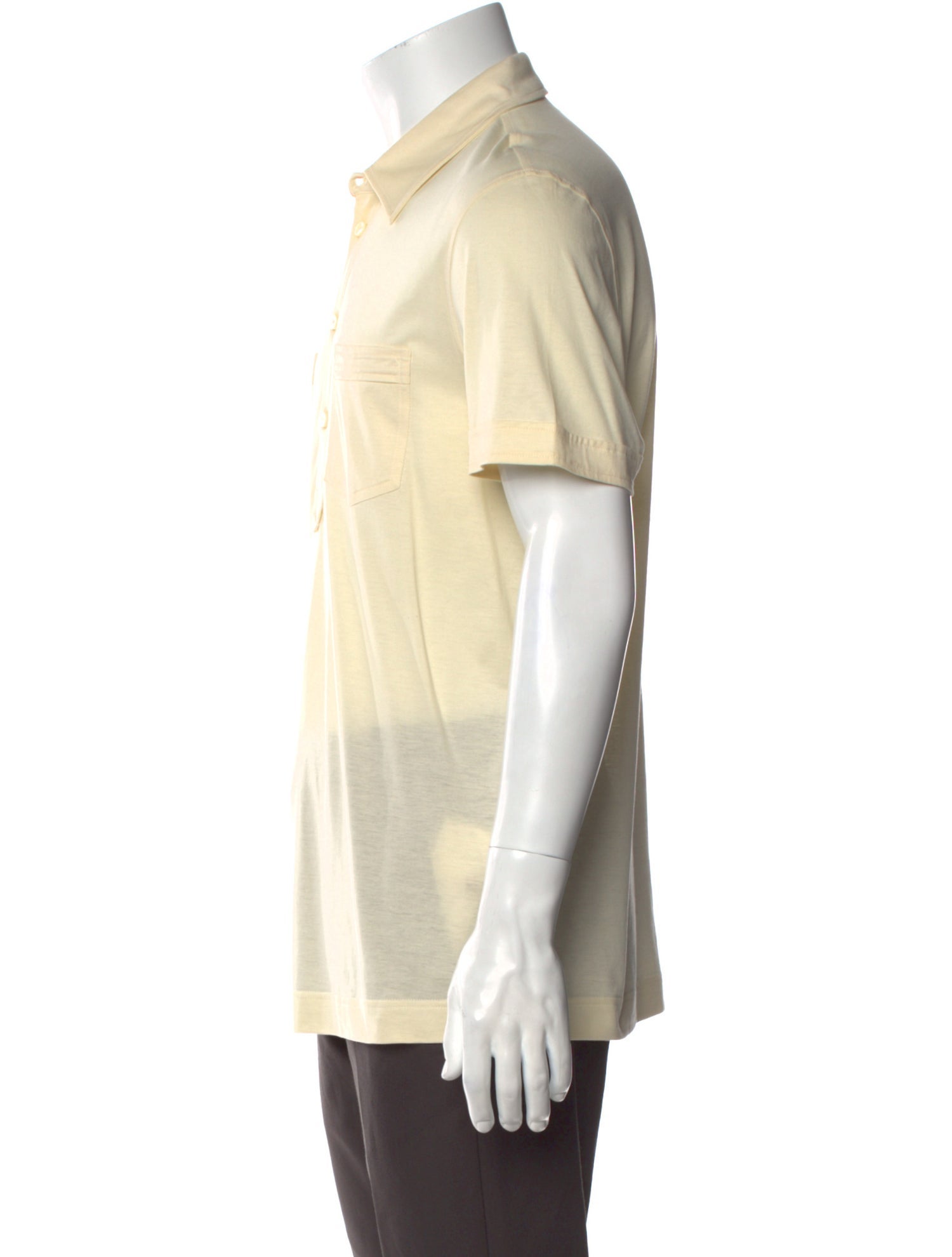 Bottega Veneta Collar Short Sleeve Polo Shirt