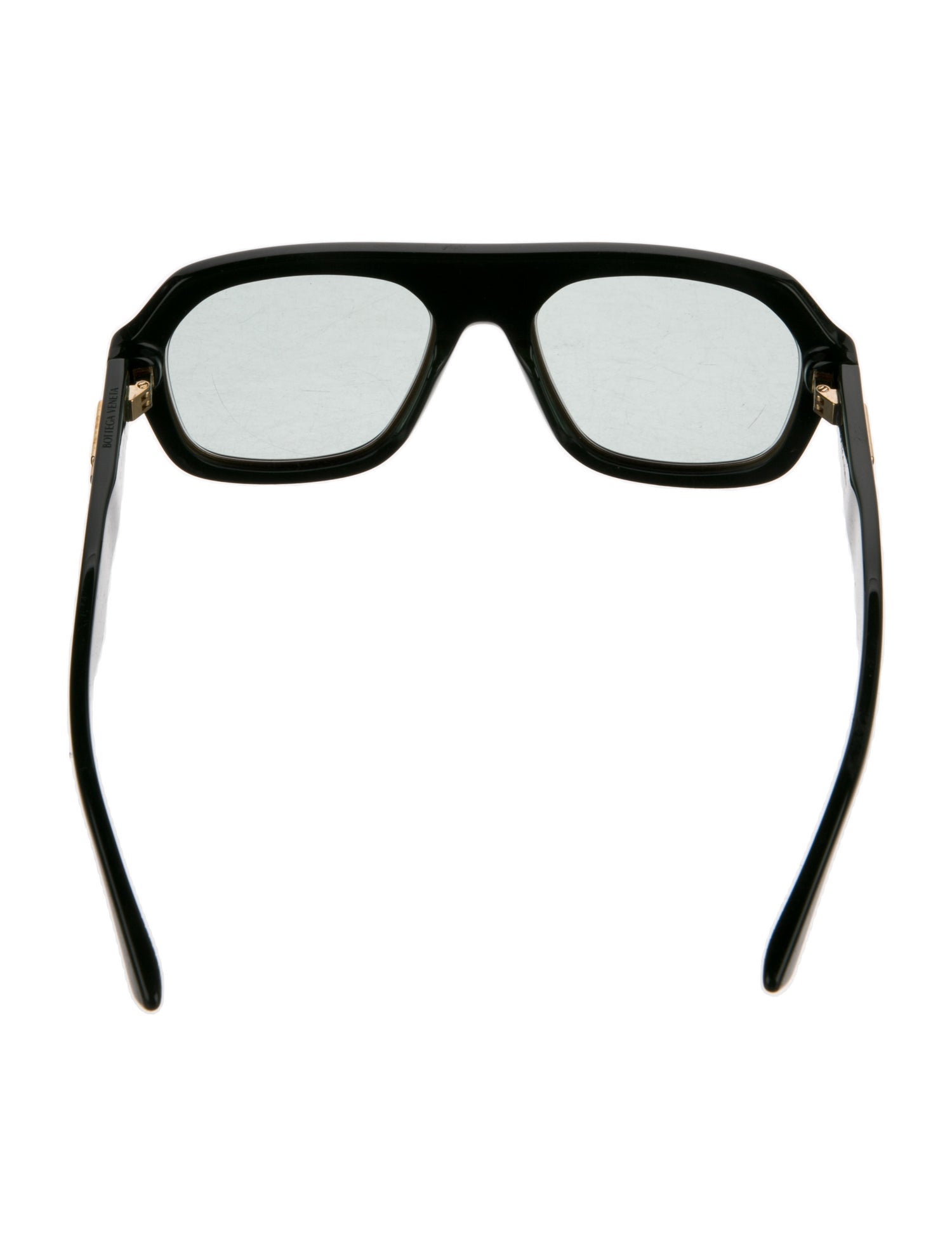 Bottega Veneta Square Mirrored Sunglasses