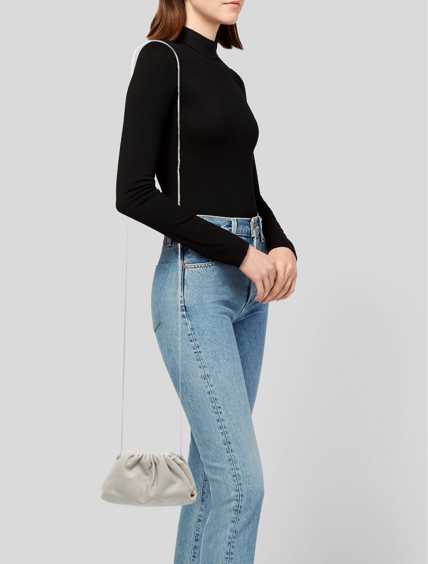 Bottega Veneta Leather Mini Pouch Mini