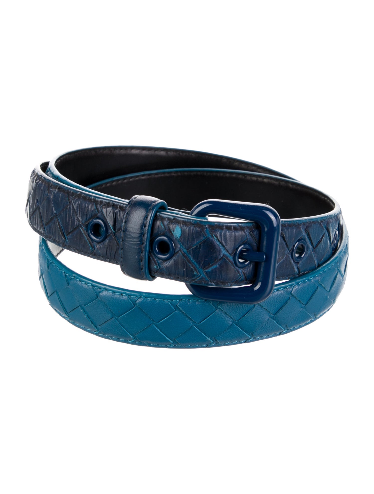 Bottega Veneta Skinny Leather Belt