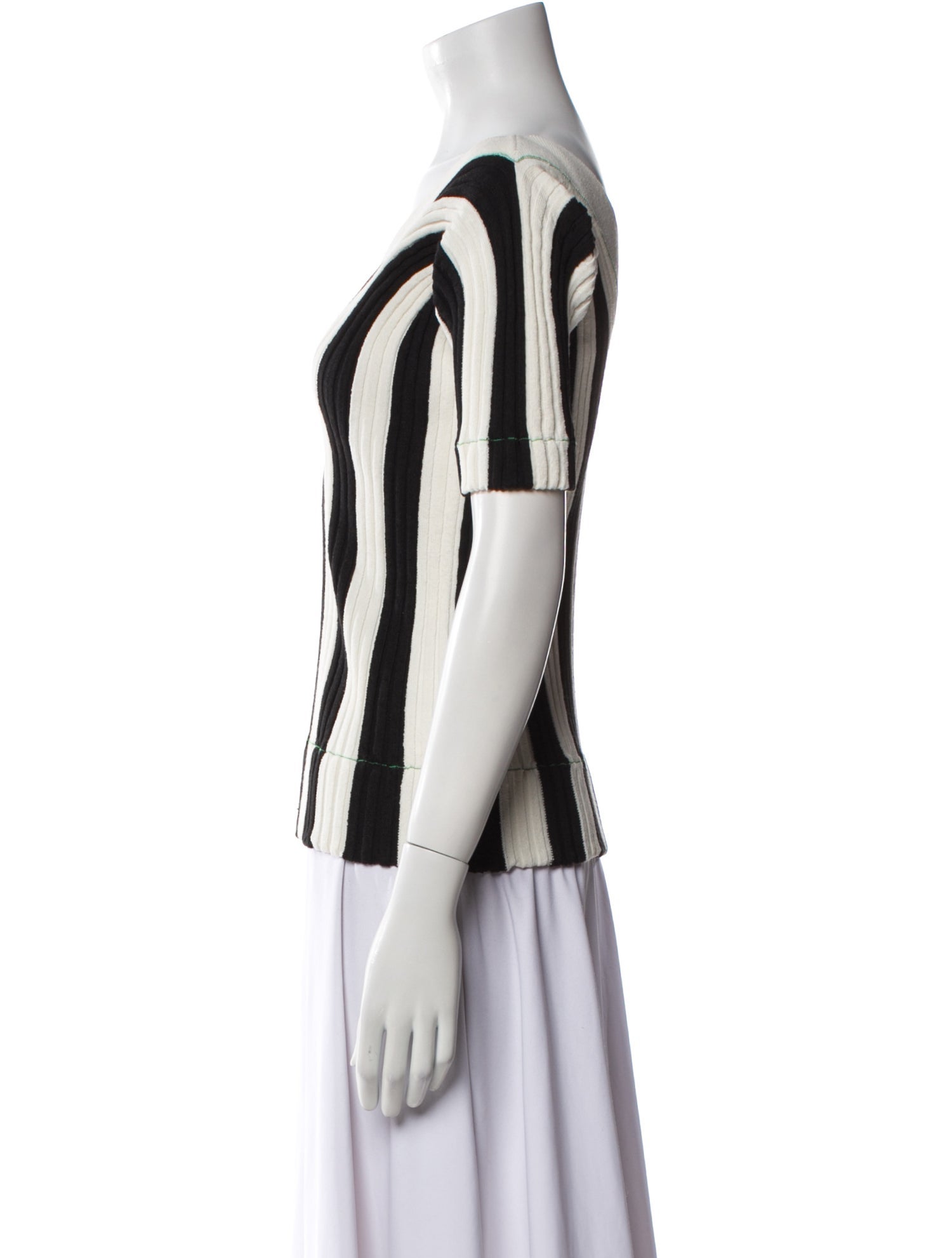 Bottega Veneta Linen Striped Sweater